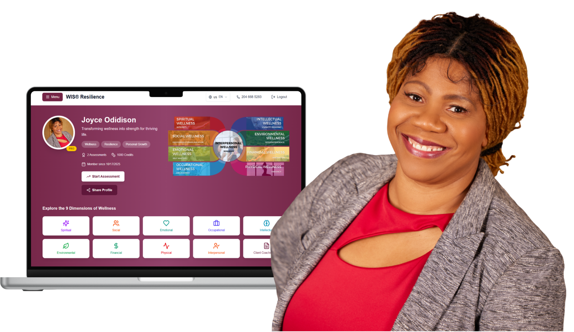 WIS resilience experience across mobile and desktop devices